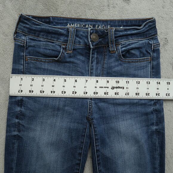American Eagle Outfitters Blue Jeggings - Picture 7 of 16